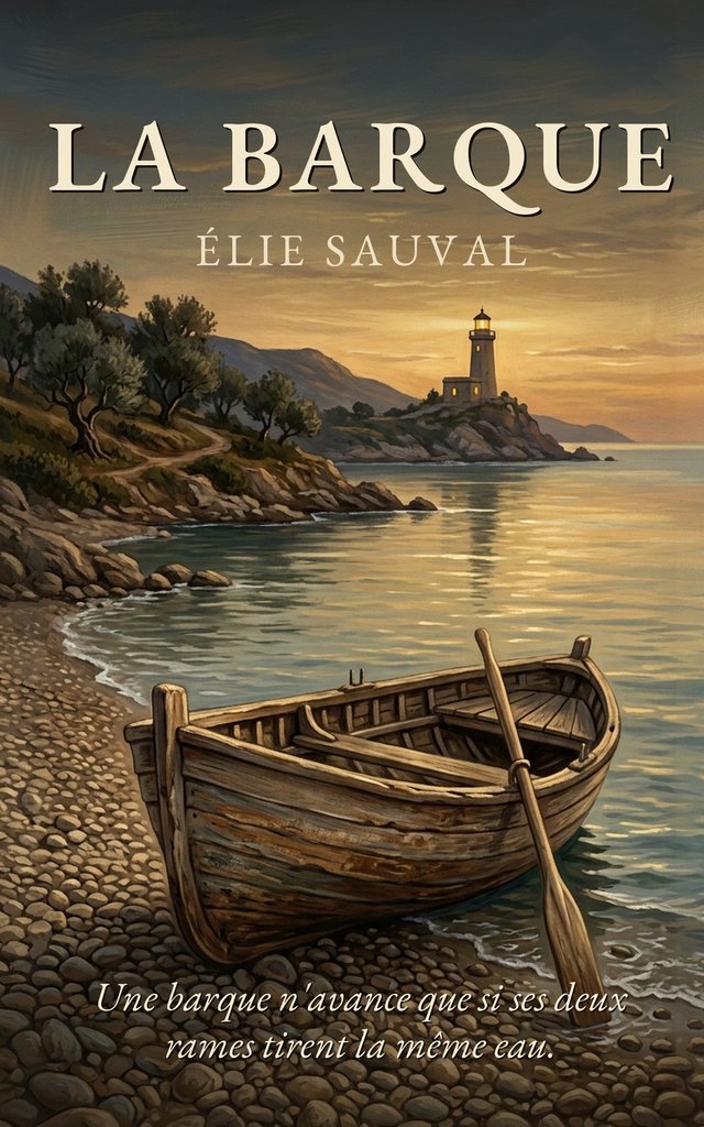Couverture de La Barque, une parabole d’Élie Sauval